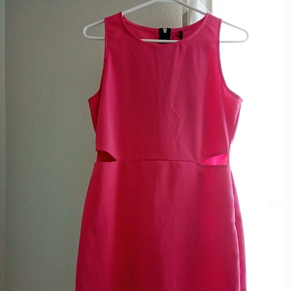 Peek-a-Boo Sleeveless Dress